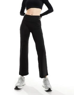 Puma Training Yoga Pants In Black For Women