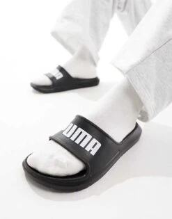 Puma Divecat V2 Lite Sliders In Black For Unisex