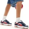 Puma 180 Trainers In Navy And Red For Unisex