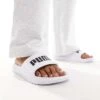 Puma Divecat V2 Lite Sliders In White For Unisex