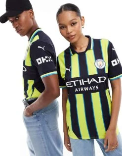 Puma Manchester City Away Jersey For Unisex Black