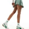 Puma Easy Rider Mix Trainers In White And Green For Unisex