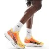 Puma Velocity Nitro 3 Fade Running Trainers In Sun Stream For Unisex Orange