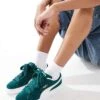 Puma Suede XL Trainers In Green For Unisex Mid Green