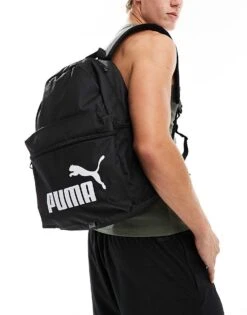 Puma Phase Backpack In Black For Unisex