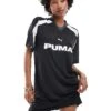 Puma Football Jersey Dress In Black For Women