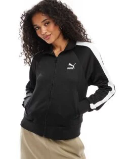 Puma Track Jacket In Black For Unisex