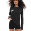 Puma Favorites Running Longsleeve T-shirt In Black For Women