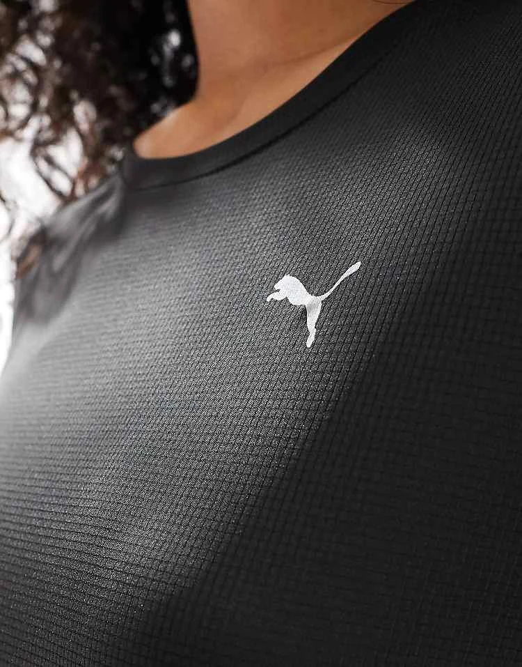 Puma Favorites Running Longsleeve T-shirt In Black For Women - Image 3