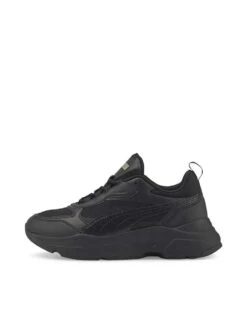 Puma Cassia Trainers In Black For Women Puma Black-puma Black-puma Tea