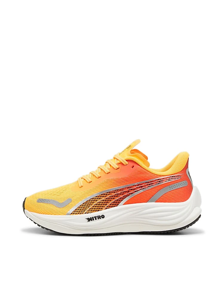 Puma Velocity Nitro™ 3 Running Shoes In Sun Stream-sunset Glow-puma Wh For Women - Image 5