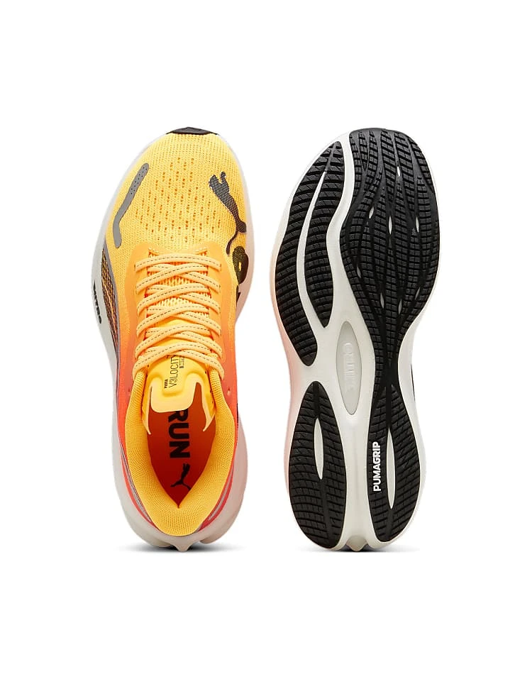 Puma Velocity Nitro™ 3 Running Shoes In Sun Stream-sunset Glow-puma Wh For Women - Image 4