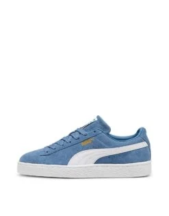 Puma Suede Classic Sneakers In Blue Horizon-puma White For Unisex
