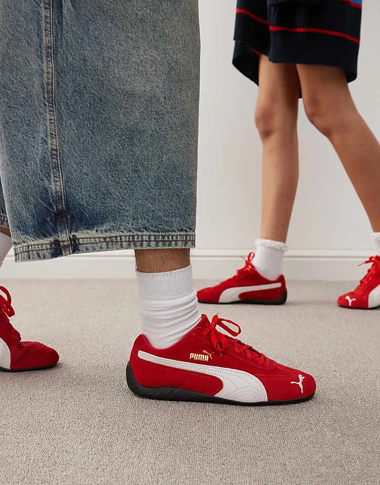 Puma Speedcat OG Trainers In Red For Unisex - Image 2