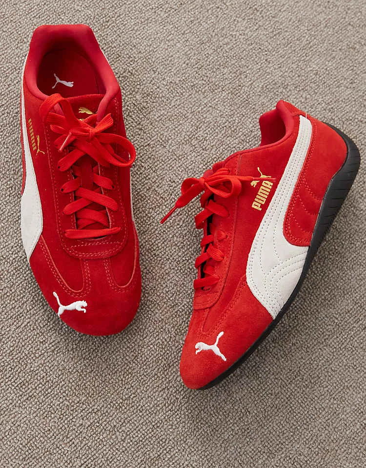 Puma Speedcat OG Trainers In Red For Unisex - Image 3