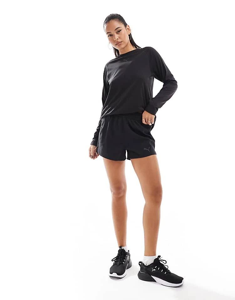 Puma Velocity 3 Inch Shorts In Black For Women - Image 6