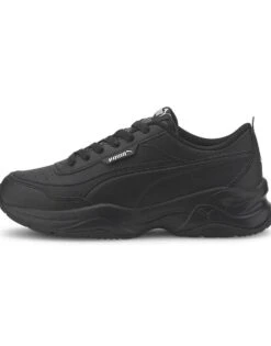 Puma Cilia Mode Trainers In Puma Black-puma Silver For Women