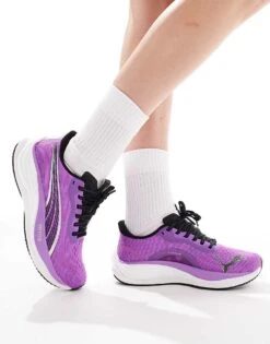 Puma Velocity Nitro 3 Trainers In Purple For Women