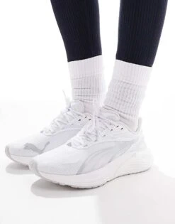 Puma Electrify Nitro 4 Trainers In White For Women