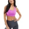 Puma Running 4keeps Bra In Wild Berry For Women