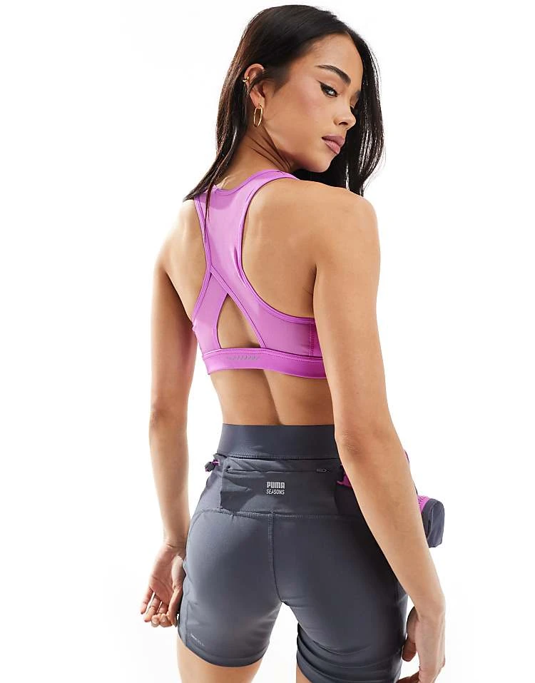 Puma Running 4keeps Bra In Wild Berry For Women - Image 3