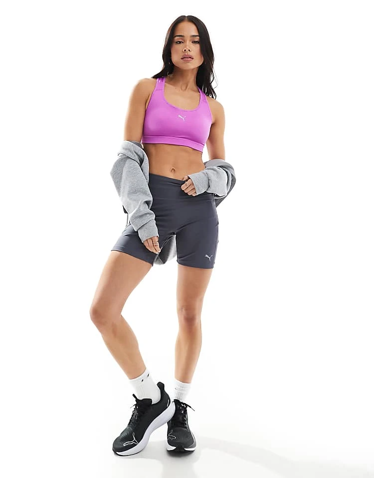 Puma Running 4keeps Bra In Wild Berry For Women - Image 4