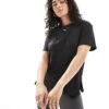Puma Cloudspun T-shirt In Puma Black-puma White For Women