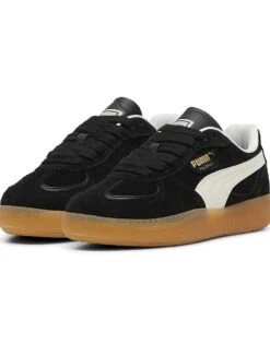 Puma Palermo Moda Xtra Gum Sneakers In Puma Black-frosted Ivory-puma For Women