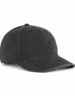 Puma Premium Ess Classic Baseball Cap In Puma Black For Unisex